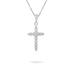 Mặt Dây Kim Cương Faith Cross 3106