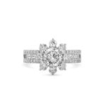 Ổ Nhẫn Kim Cương Enchanted Blossom 3673