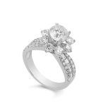 Ổ Nhẫn Kim Cương Serene Bloom 3755