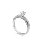 Nhẫn Kim Cương Vàng Trắng Nữ 4280