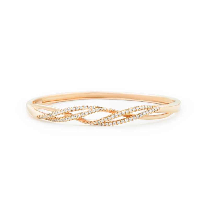 Vòng Tay Kim Cương Twist Bangle 2608