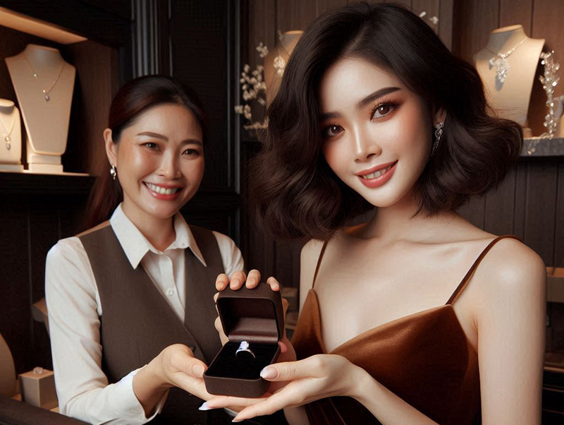 Kim cương không giấy bán được không? Bán ở đâu?