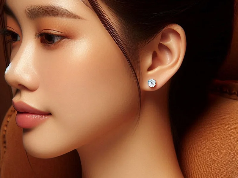 Top 10 các mẫu bông tai vàng trắng đẹp 2 Top 10 các mẫu bông tai vàng trắng đẹp