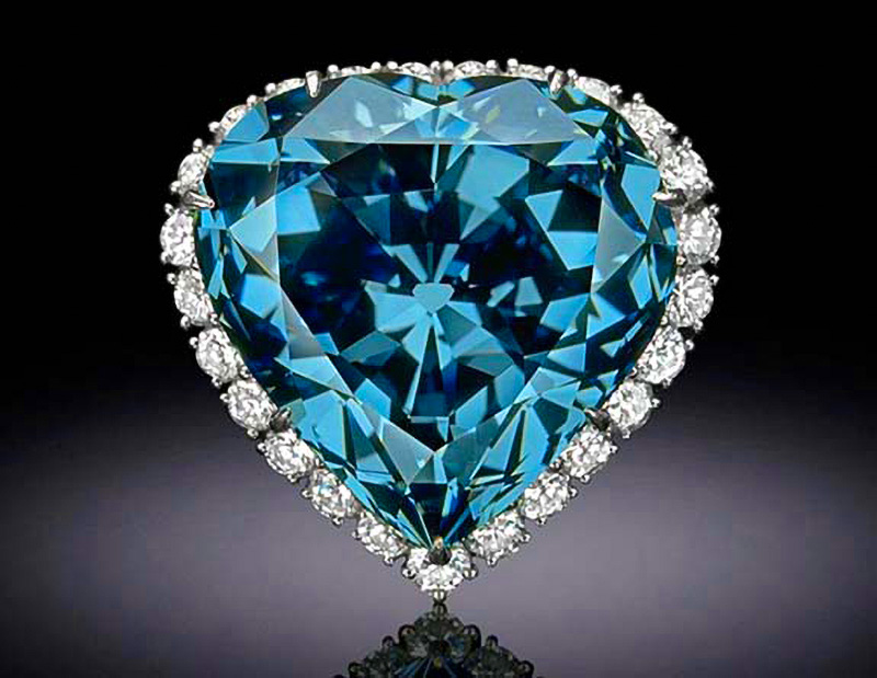 Kim cương xanh dương - Khám phá vẻ đẹp hiếm có và độc nhất 9 Viên kim cương xanh Blue Heart - 30.62 carat