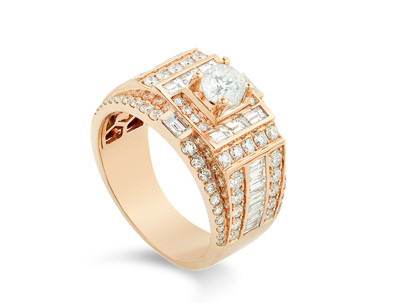 Nhẫn kim cương 200 triệu cho phái mạnh