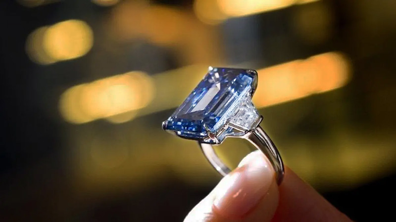 7 chiếc nhẫn kim cương to lớn trên thế giới - Oppenheimer Blue