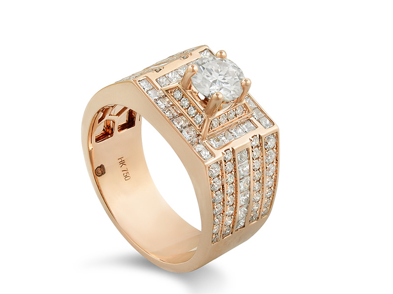5 tiêu chí đánh giá một chiếc nhẫn kim cương nam đẹp 8 Mẫu nhẫn kim cương nam đẹp - Nhẫn Kim Cương Nam 3616