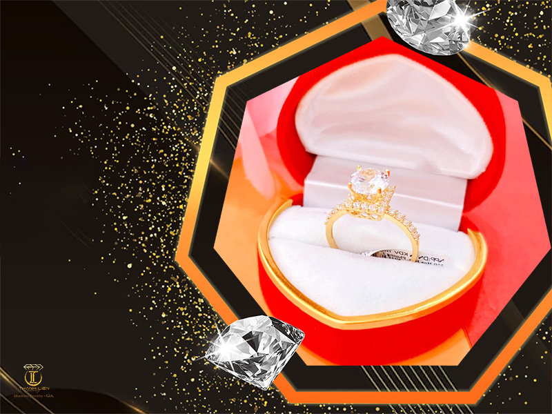 Nhẫn hột vàng 18k: Quà tặng tuyệt vời cho phái đẹp 2 Nhẫn hột vàng 18k: Quà tặng tuyệt vời cho phái đẹp