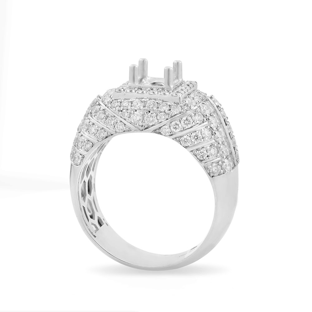 Ổ Nhẫn Kim Cương Vàng Trắng Nam 2946