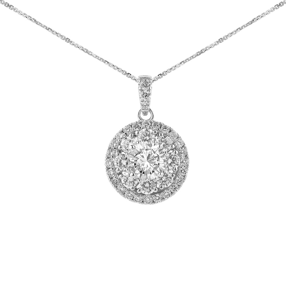 Ổ Mặt Dây Chuyền Kim Cương Eternal Circle 3790