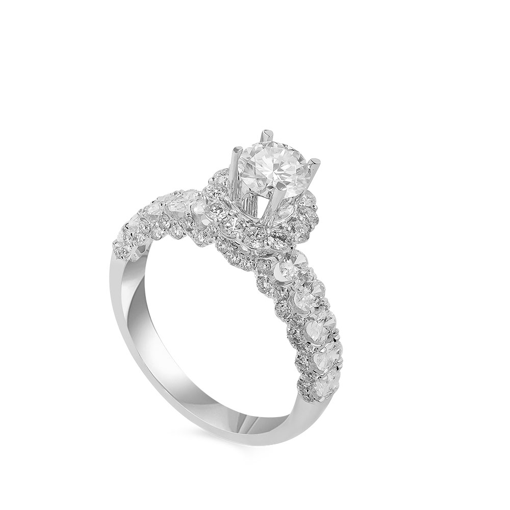 Ổ Nhẫn Kim Cương Halo Sparkle 3819