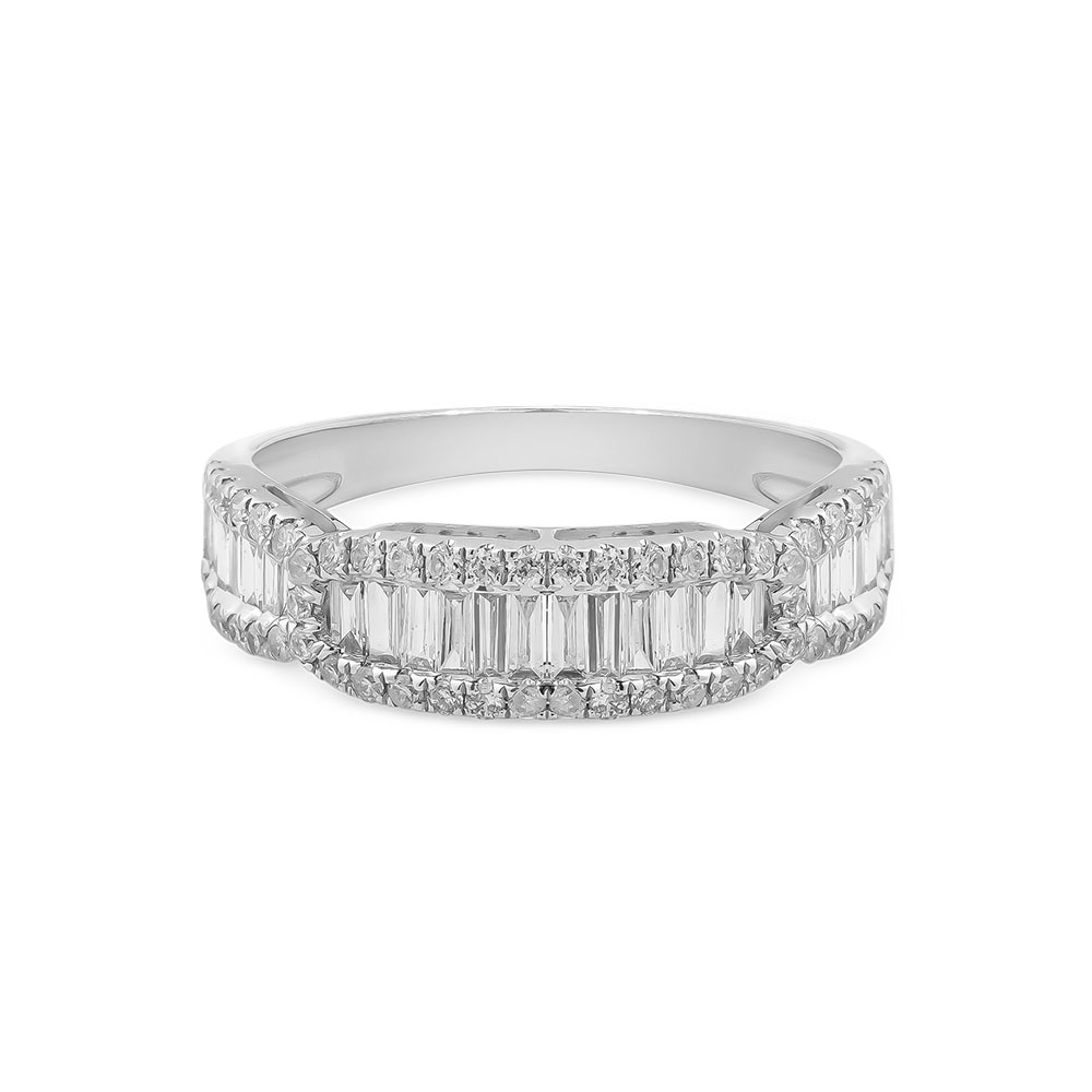 Nhẫn Kim Cương Signature Band 4018