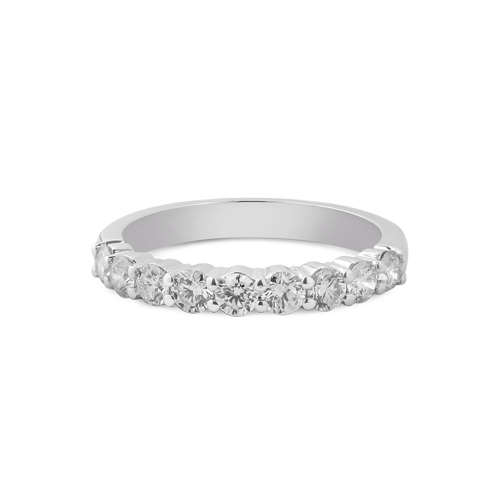 Nhẫn Kim Cương Scallop Band 4031