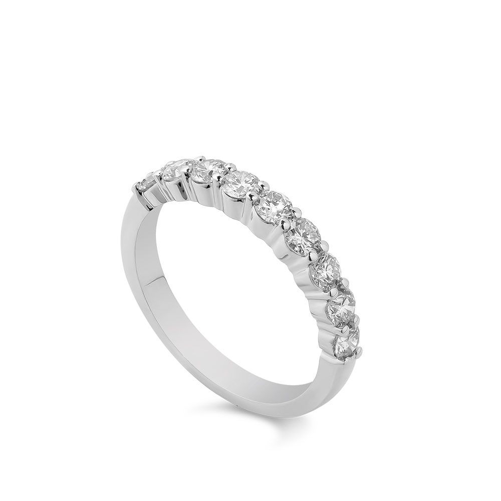 Nhẫn Kim Cương Scallop Band 4031