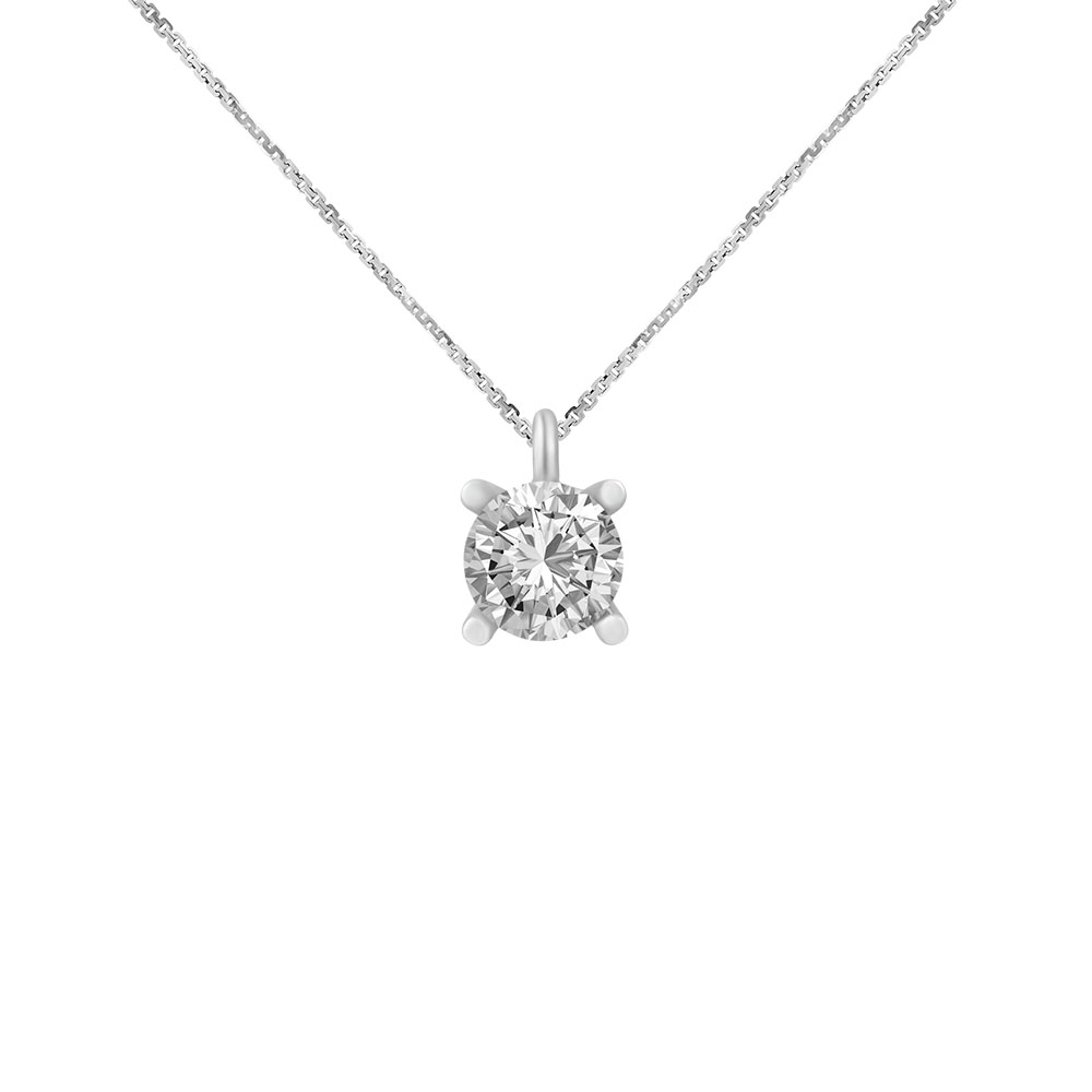 Ổ Mặt Dây Chuyền Kim Cương 4-Prong 4050