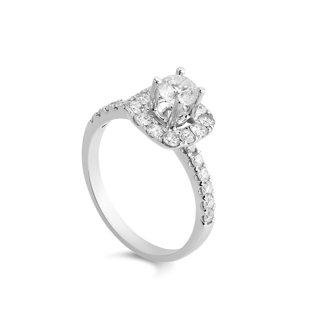 Ổ Nhẫn Kim Cương Pure Square 4113