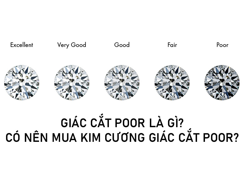 Giác cắt Poor là gì? Có nên mua kim cương giác cắt Poor?