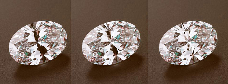 Vẻ đẹp của kim cương Oval