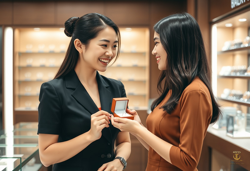 Kim cương bán có mất giá không?