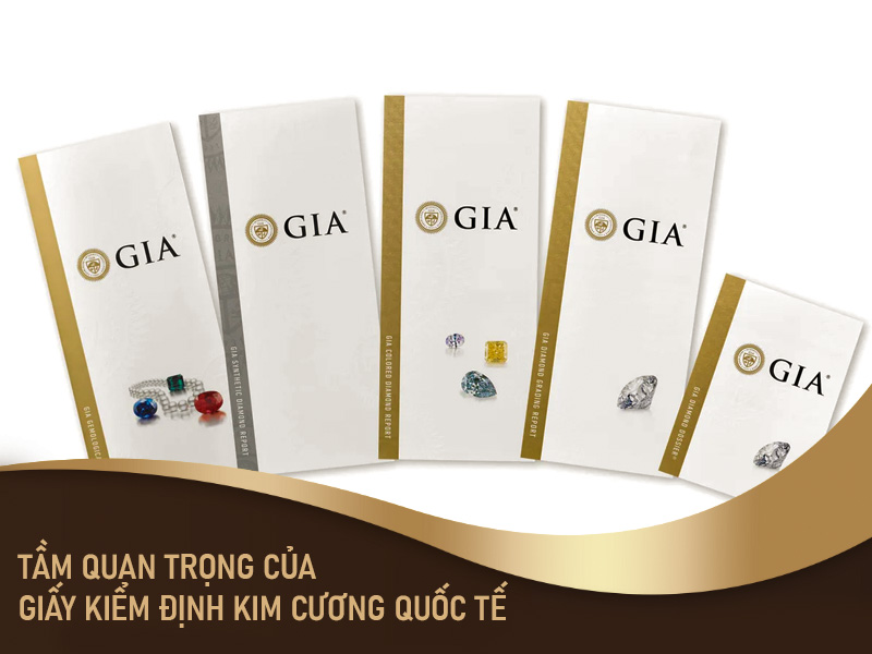 Tầm quan trọng của giấy kiểm định kim cương quốc tế