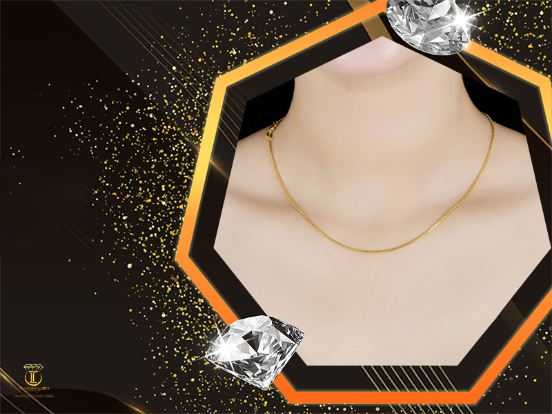 Xu hướng mẫu dây chuyền vàng 18k mới nhất